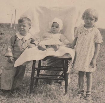 Gramma Ann, born in 1922, is pictured with her siblings in the late '20s. Ann told her granddaughter, Kerruso blogger Liz Sagaser, one day much later in life that the "best time" of her life has been her relationship with Jesus.