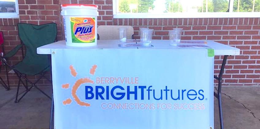 One of the ways Bright Futures Berryville is giving students and their families a boost is by periodically hosting "Free Laundry Day" for those in need.