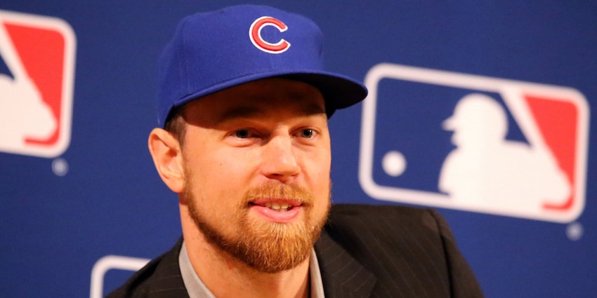 Ben Zobrist signed with the Chicago Cubs in December 2016, and less than a year later he proved a vital part of helping the Cubs win their first World Series title in 108 years. Photo courtesy of Cubs.com.