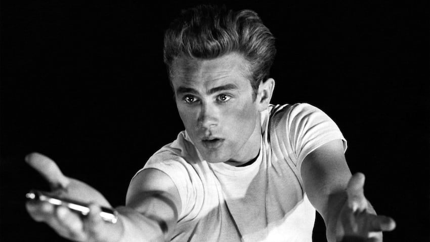 James Dean's character in "Rebel Without a Cause" in 1955 made T-shirts a major fashion statement, something that is more true than ever today.