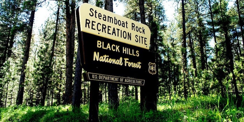 Known locally as simply the "Rock Maze," Steamboat Rock Recreation Site in the Black Hills National Forest is a popular place among the family of Kerusso.com blogger Liz Sagaser.