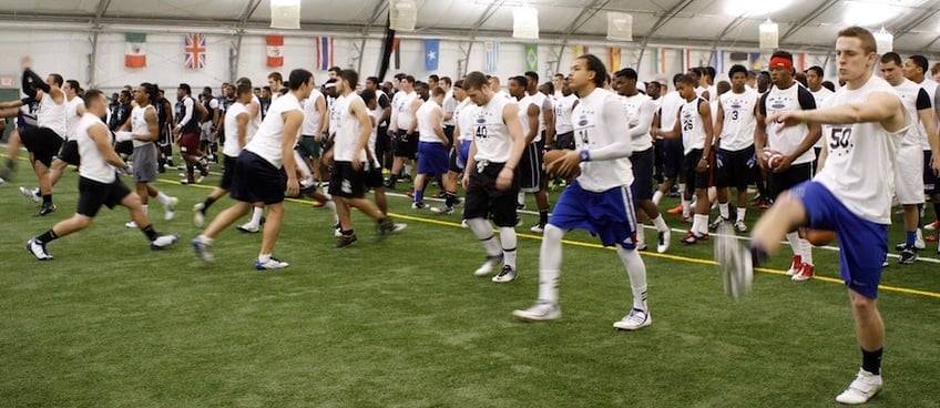 David Schuman's NUC Sports holds training camps and recruiting opportunities all over the country for high school athletes looking for college football scholarship opportunities.